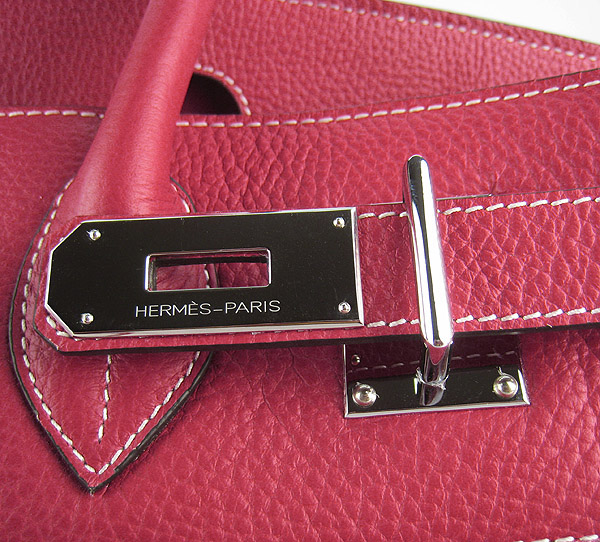 Cheap Hermes Birkin 42cm Replica Togo Leather Bag Red 6109 - Click Image to Close